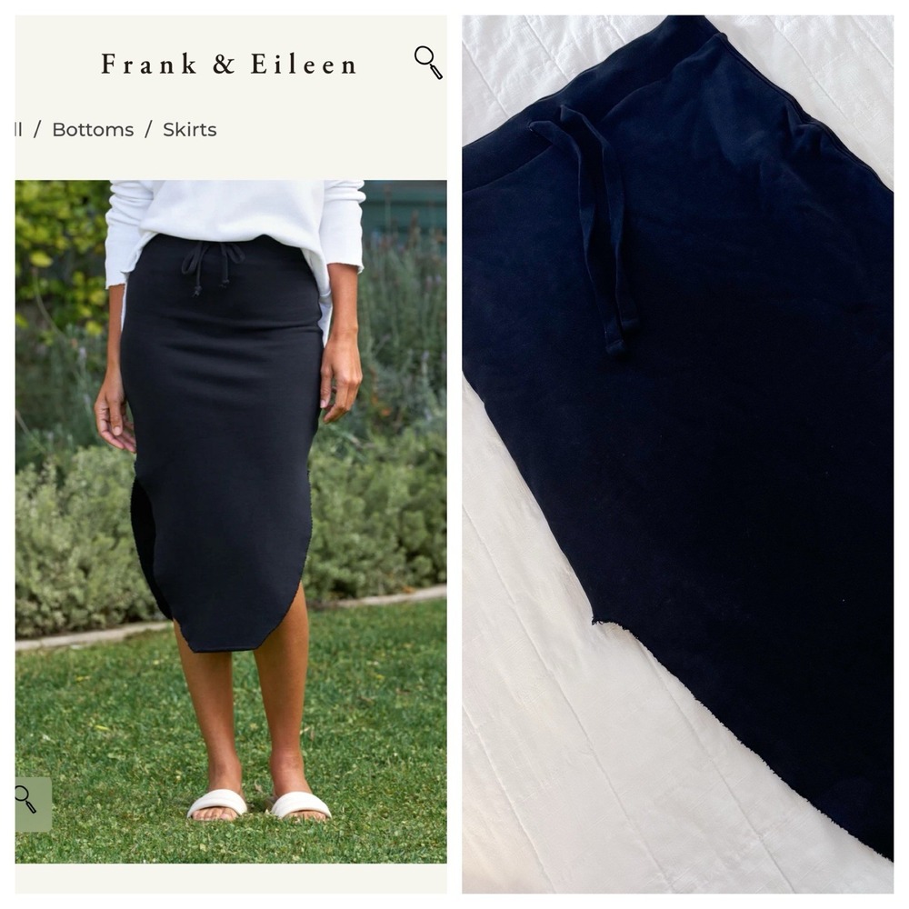 Frank & Eileen Black Pencil Skirt